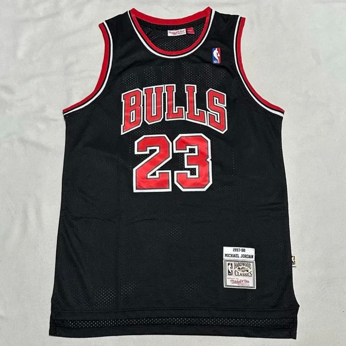 NBA 미첼엔네스 조던 블랙 농구 유니폼 상품이미지2