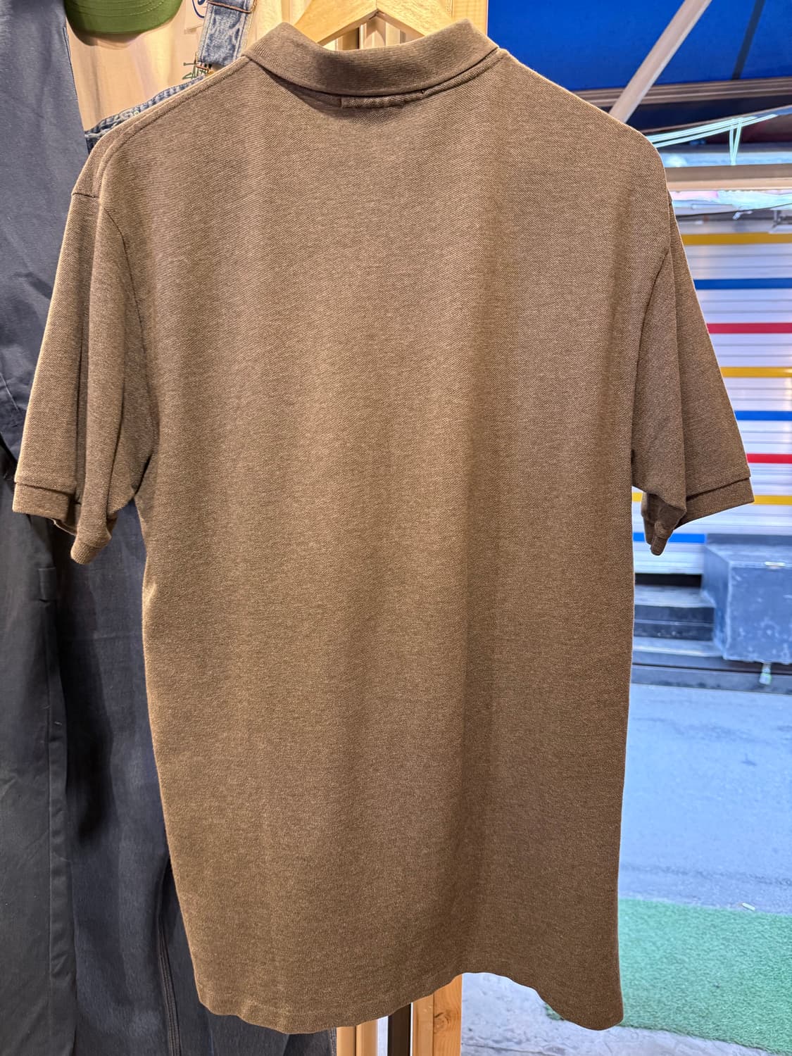 폴로 랄프로렌 버건디포니 그레이 pk 티셔츠 상품이미지4