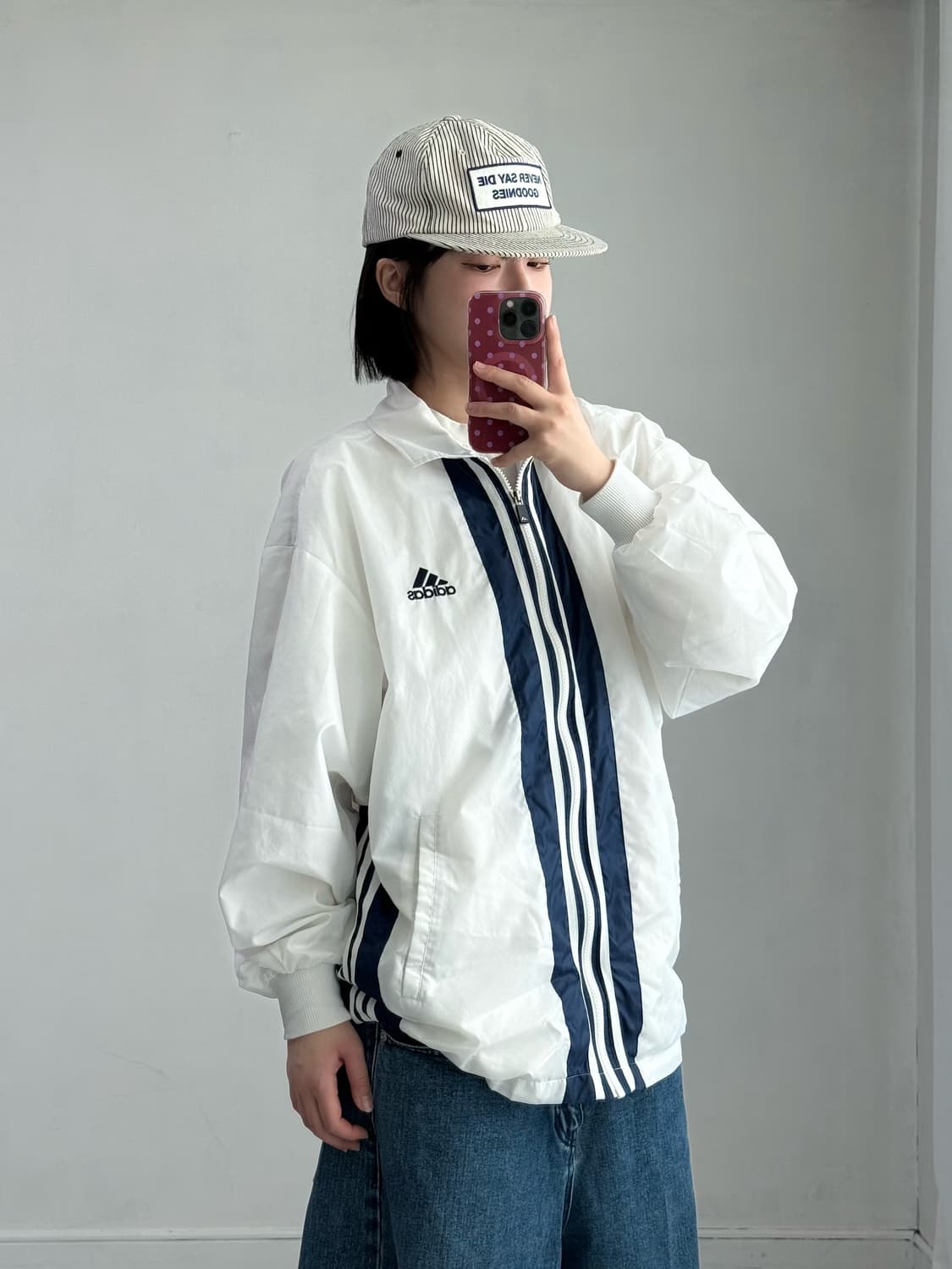 아디다스 일본 올드스쿨 바람막이 상품이미지2