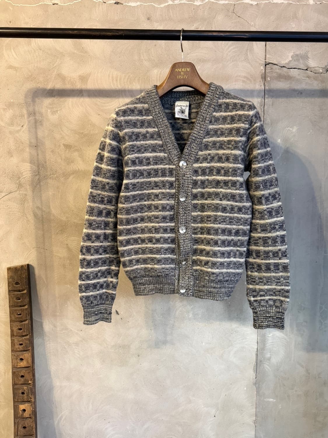 Garanteret ren uld 가디건 55~66 상품이미지8