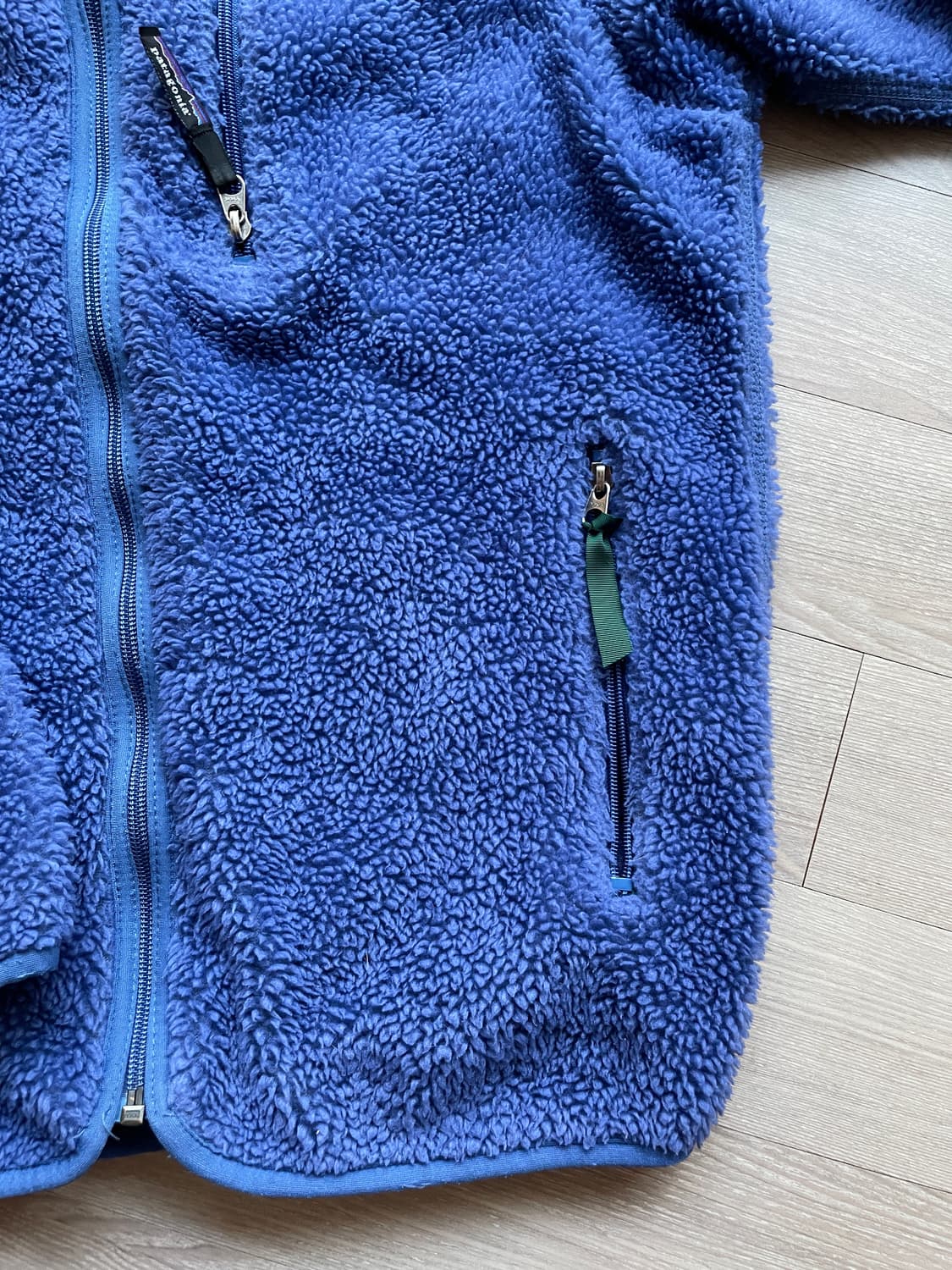 90s 파타고니아 레트로 딥파일 자켓 퍼플 블루 상품이미지6