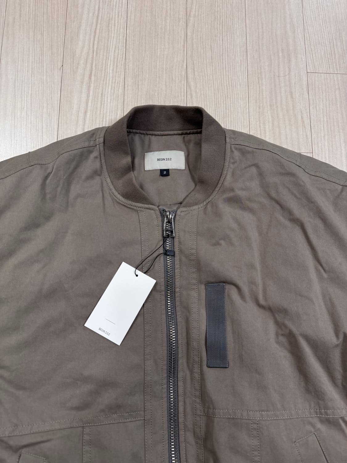 [새제품/2] 비긴202 리노 MA-1 점퍼 [빈티지 베이지] 상품이미지4