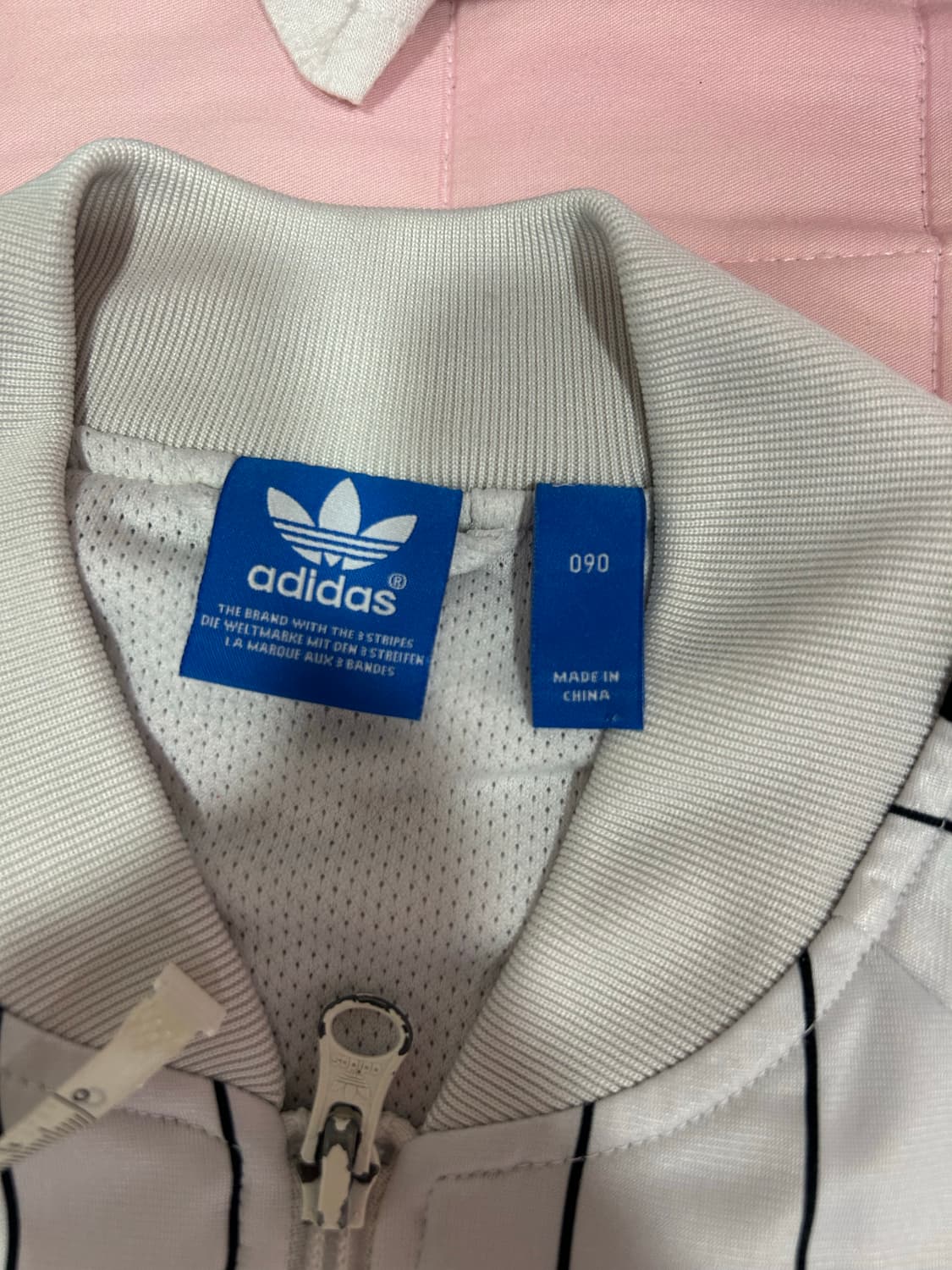 아디다스 흰검 화이트블랙 스트라이프 져지 상품이미지4