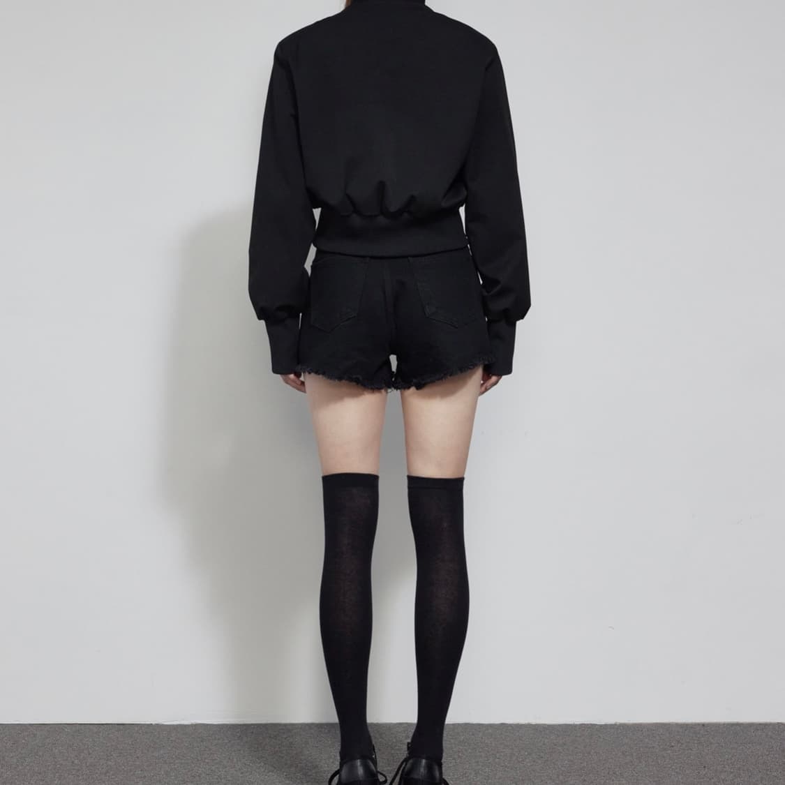 DAMAGE BLACK SHORTS 상품이미지4