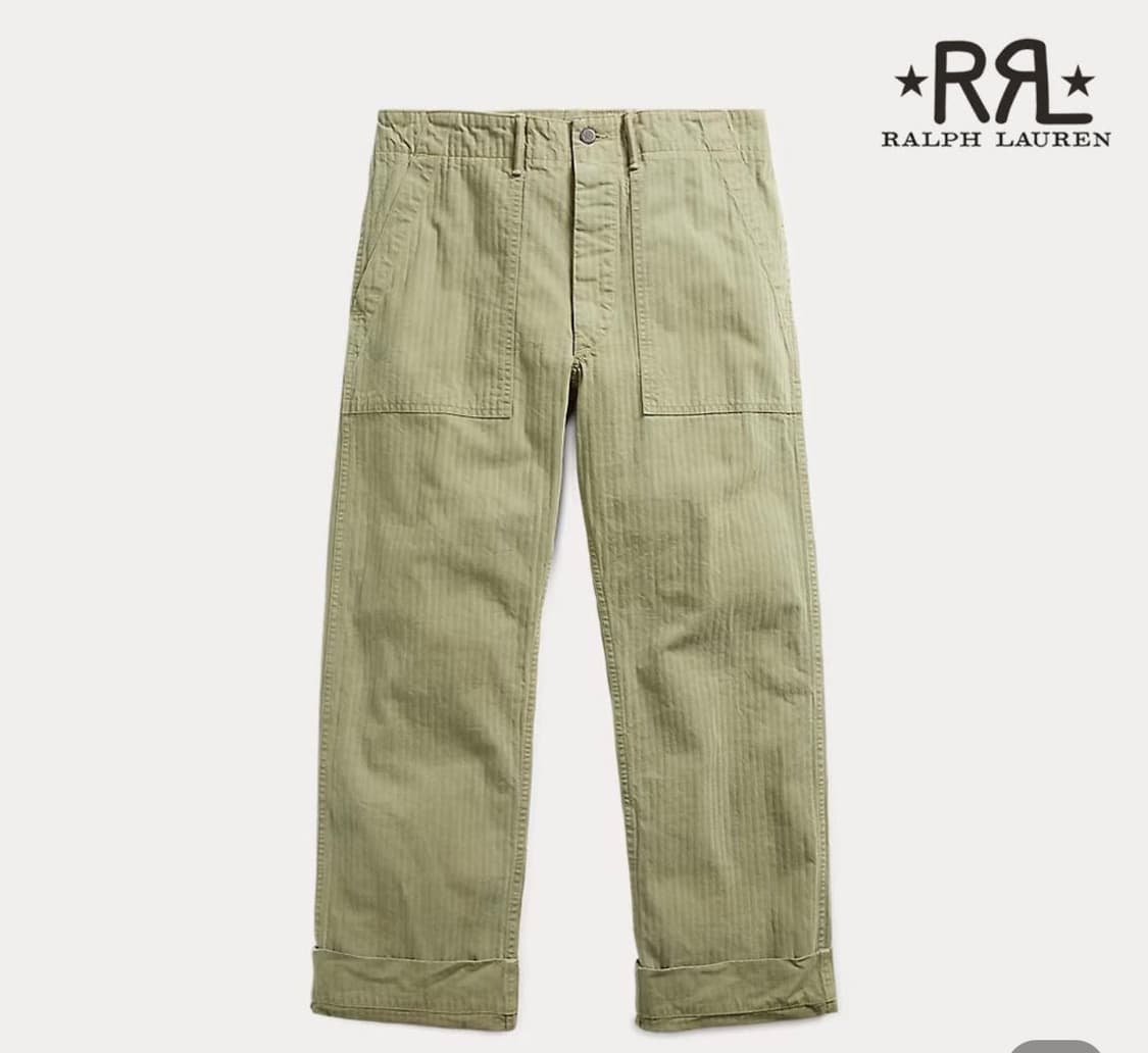 RRL 헤링본 퍼티그팬츠 33x32 상품이미지1