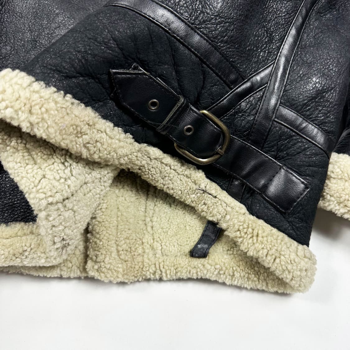 오리지널 미군 TYPE B-3 양가죽 무스탕 2XL 상품이미지7