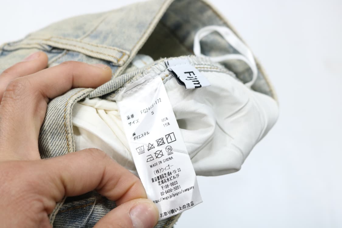 WEGO 위고 빈티지 워싱 멀티 포켓 데님 카고 하프 팬츠 (S) 상품이미지10