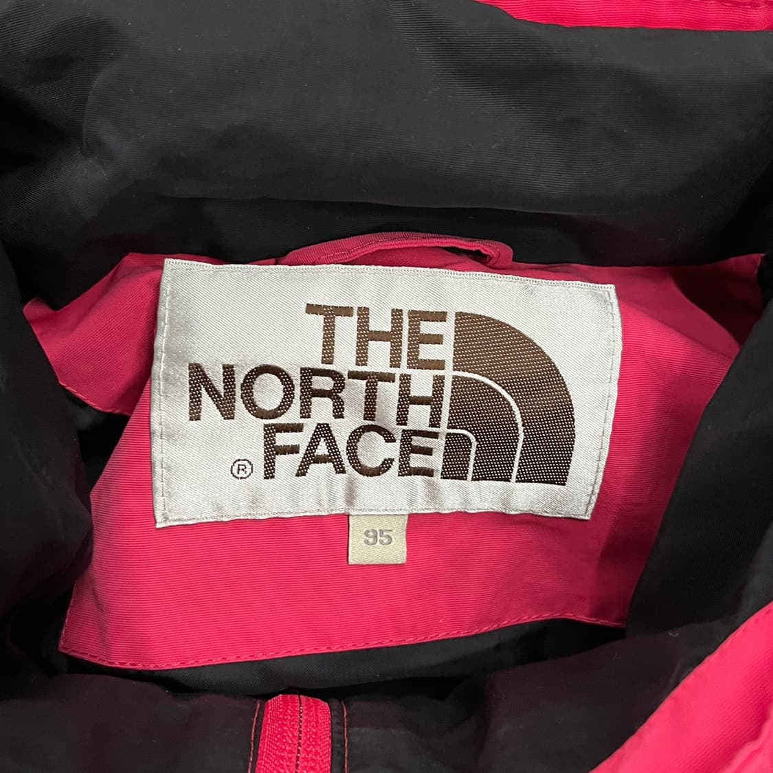 [정품/95] 노스페이스 핫핑크 바람막이 자켓 점퍼 b17 상품이미지5