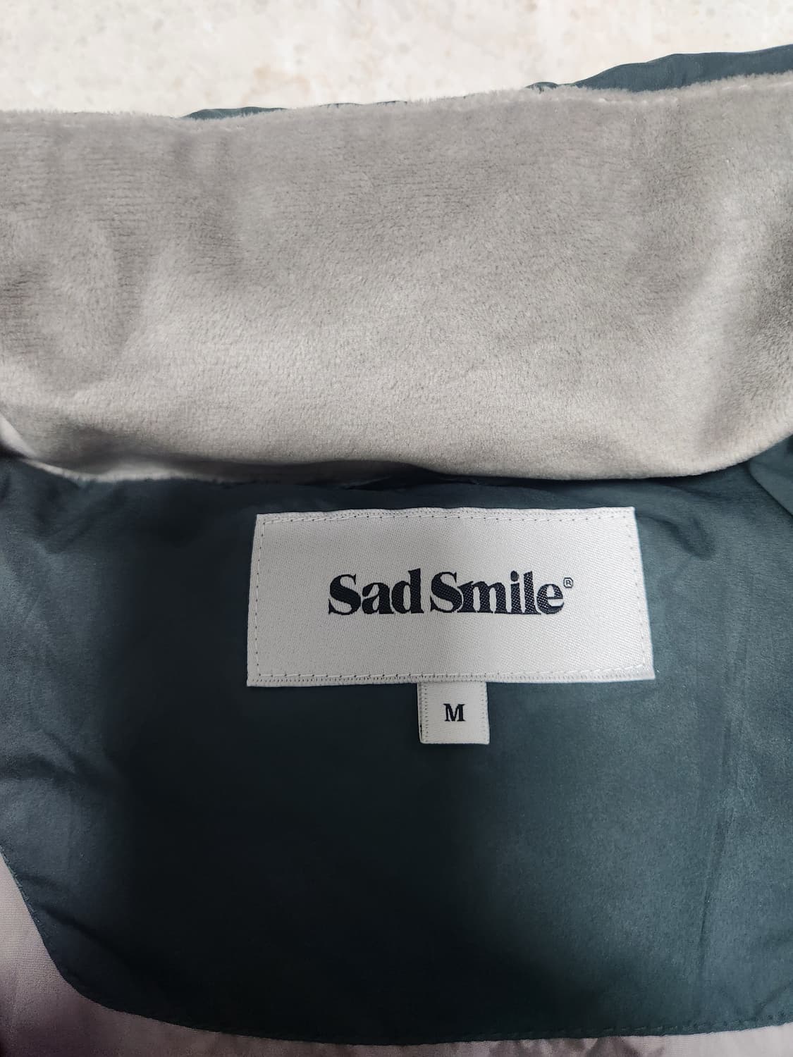 커스텀멜로우 새드스마일 푸퍼 다운 점퍼(M) 상품이미지7