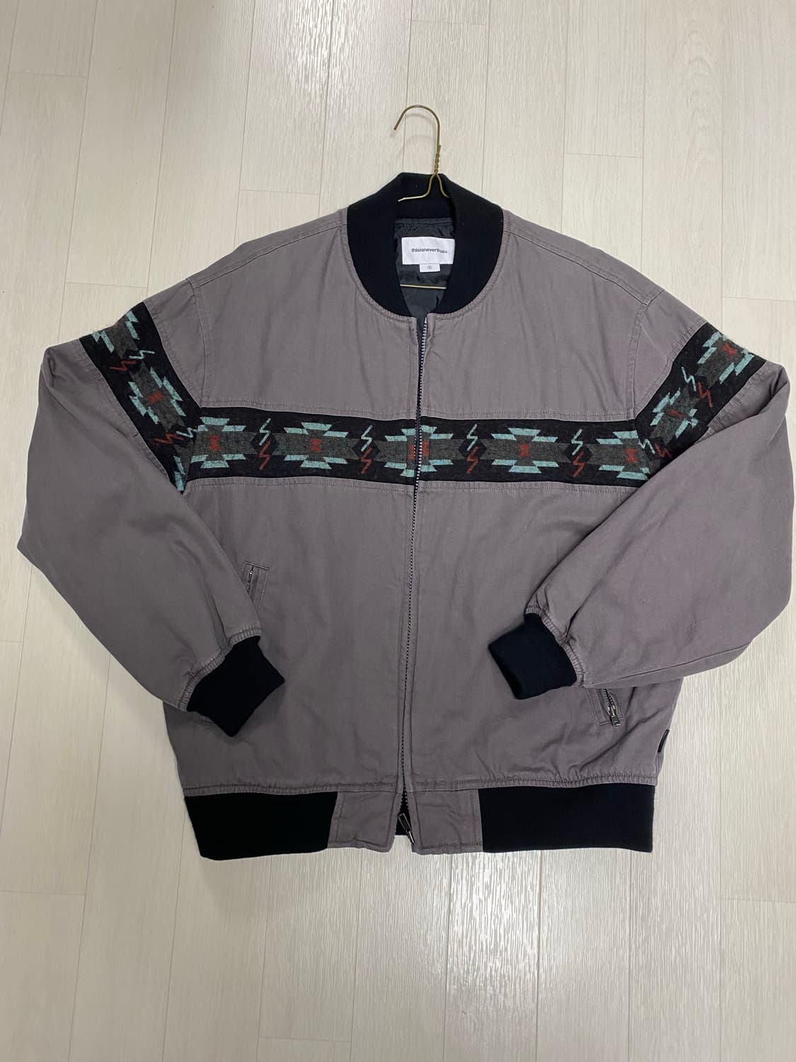 thisisneverthat lined bomber jacket 상품이미지1