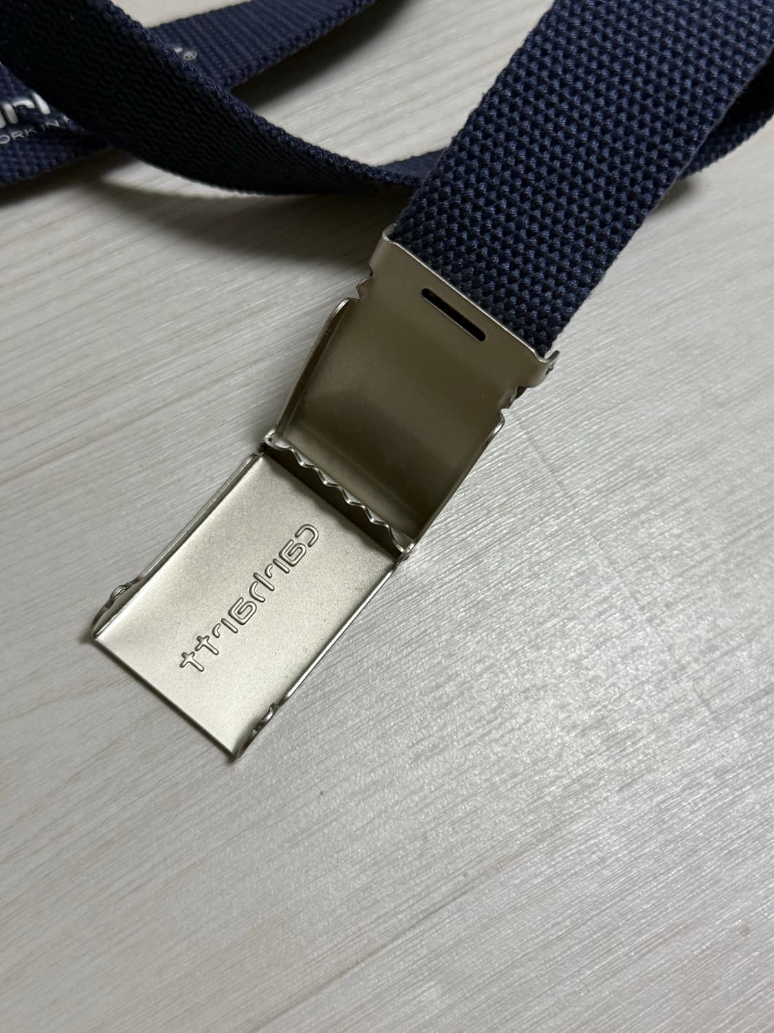 칼하트 WIP 클립 벨트 크롬 에어 포스 블루 상품이미지4