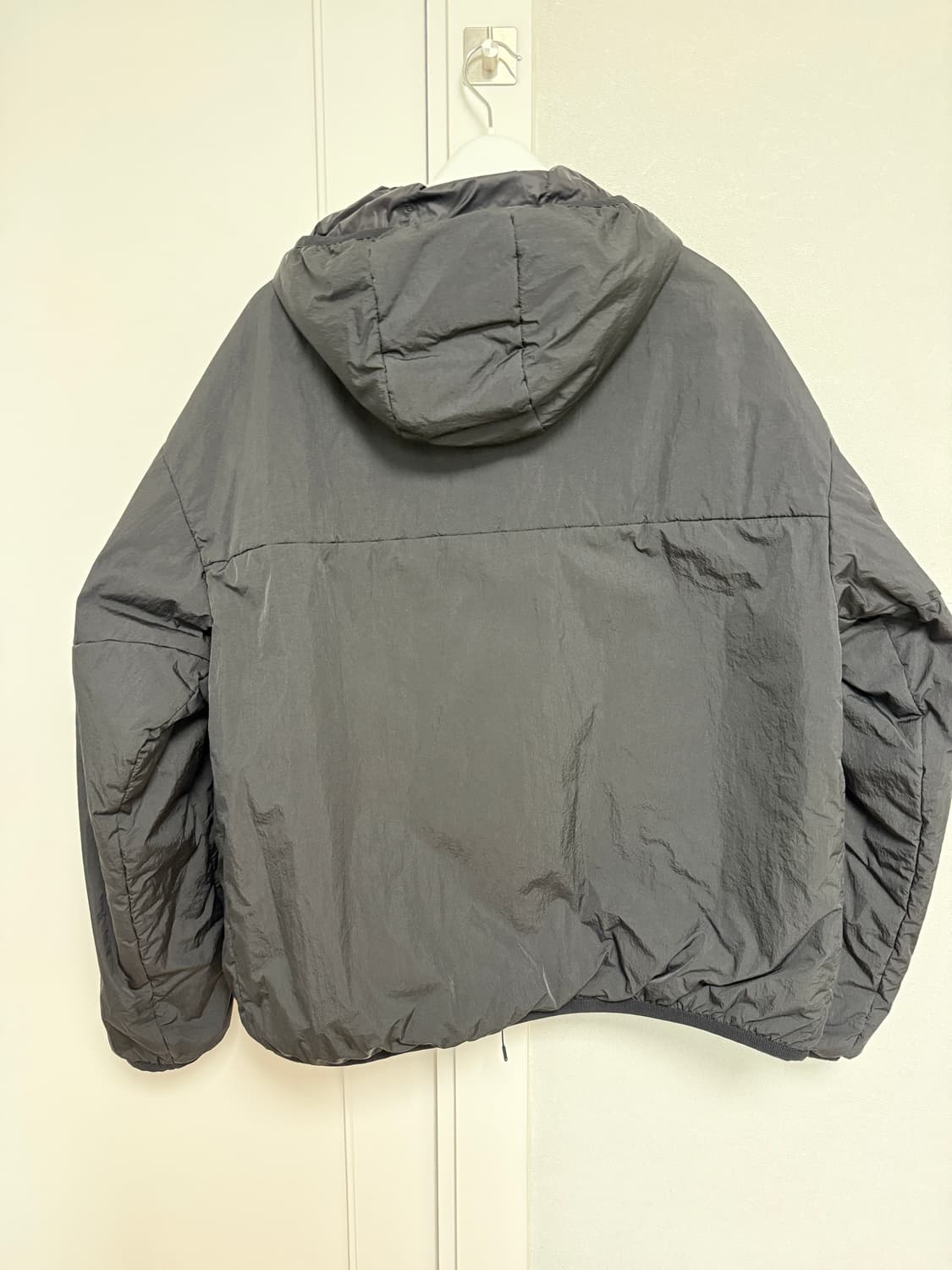 모이프 24aw 더블집 인슐레이티드 파카 2사이즈 블랙 상품이미지3