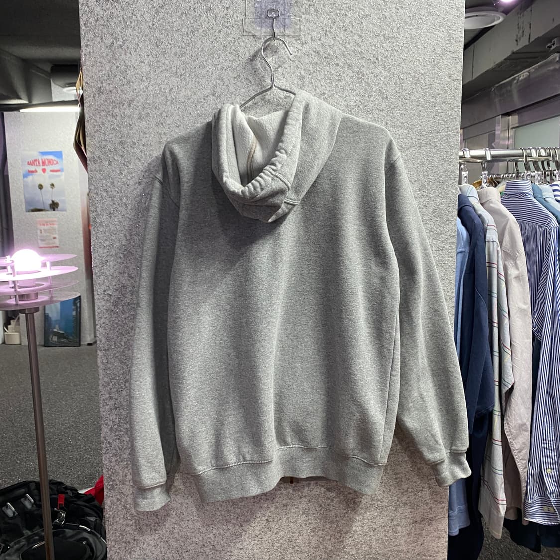 칼하트 그레이 코튼 오리지널핏 후드집업 B4121 상품이미지5