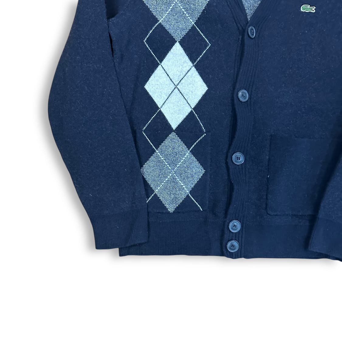 라코스테 아가일 가디건 상품이미지3