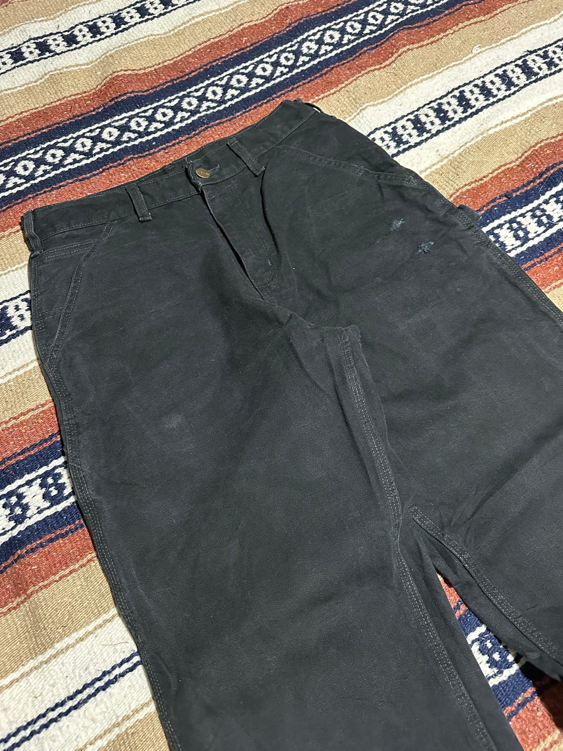 [칼하트] •Carhartt Carpenter Pants B11-BLK 상품이미지3