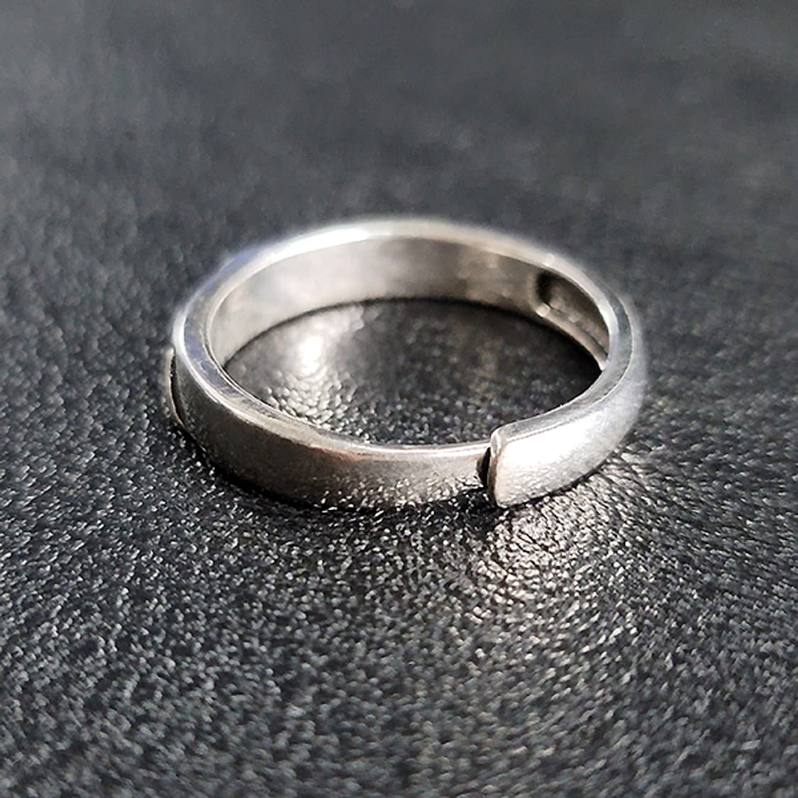 Ghost 실버 남자 엔틱 빈티지 명품 생명 조각 유령 반지 상품이미지4