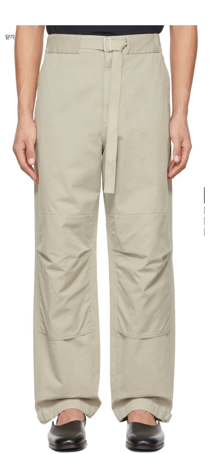 lemair 르메르 유틸리티 슬랙스 베이지 상품이미지4