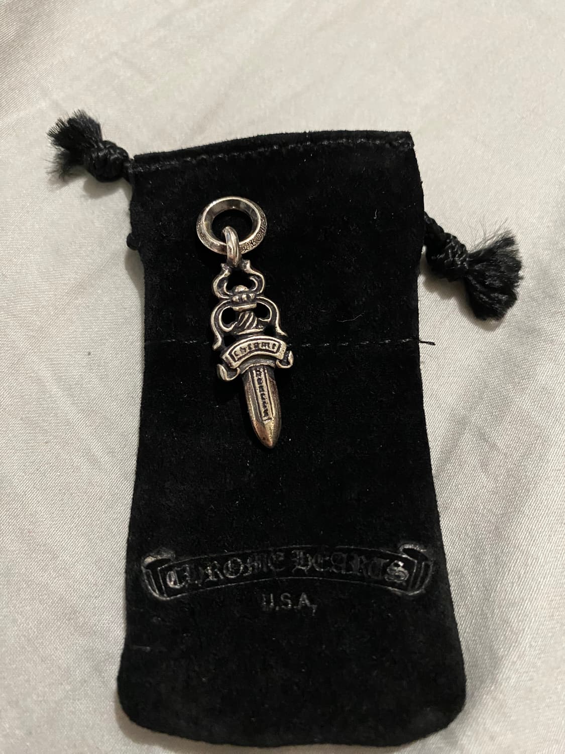 [OS] 크롬하츠 5대거 펜던트 참 실버 상품이미지3