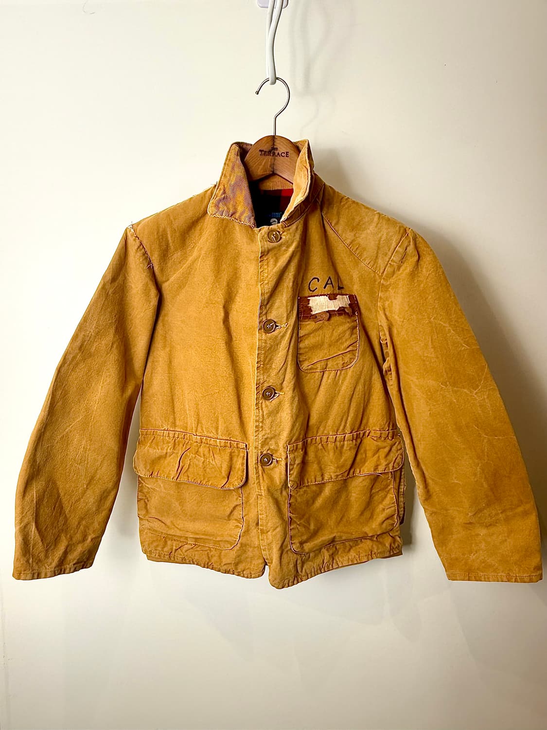 70s 빈티지 Blue Bill by Red Heads 헌팅 자켓 상품이미지1