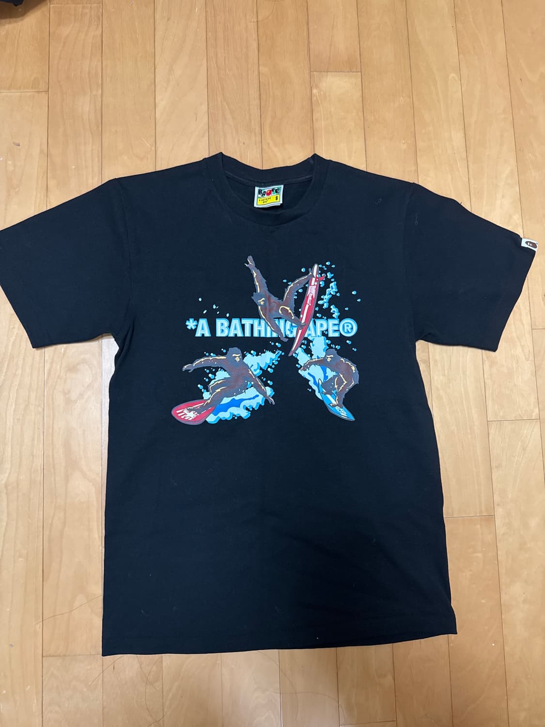 베이프 Bape 서핑 서프 반팔 상품이미지1