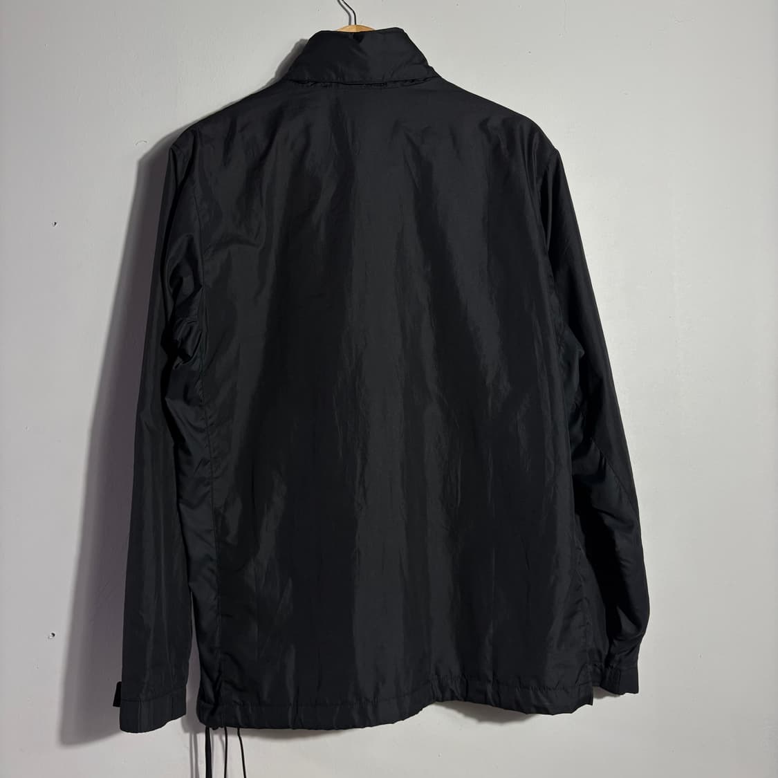 나이키 블랙 미니로고 집업 바람막이 자켓 (무료배송) 상품이미지4