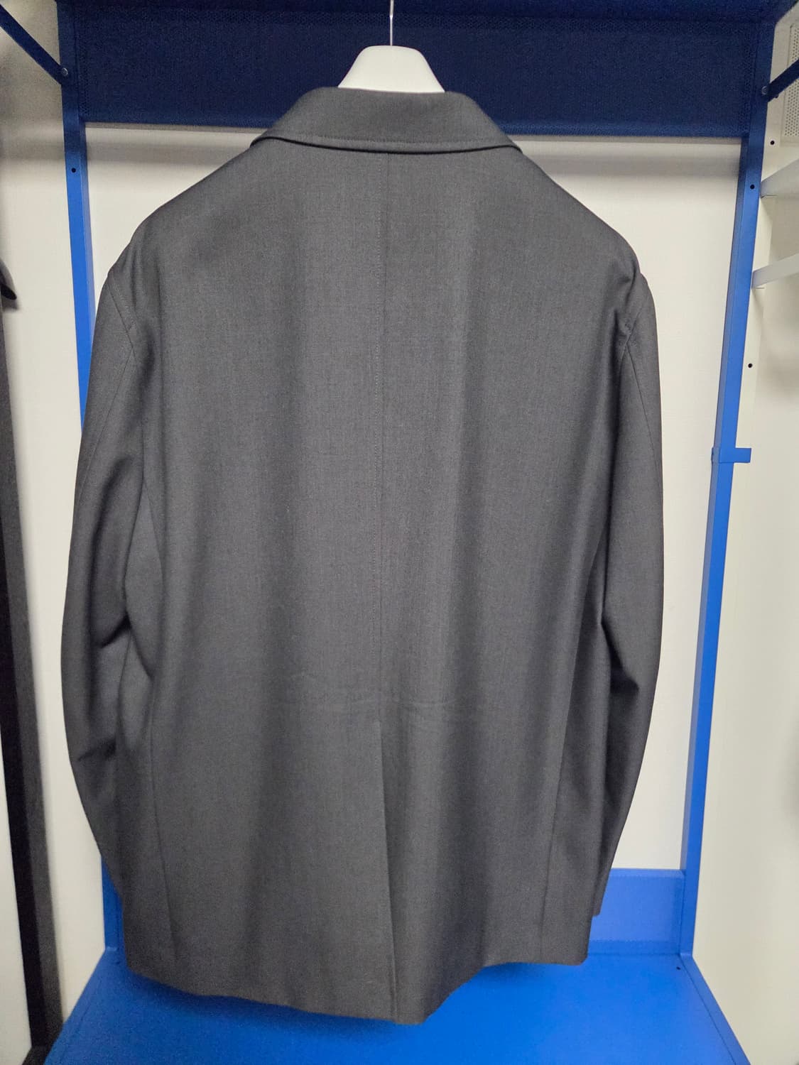 파인 울 스포츠 자켓 미드 그레이 3사이즈 판매합니다. 상품이미지3