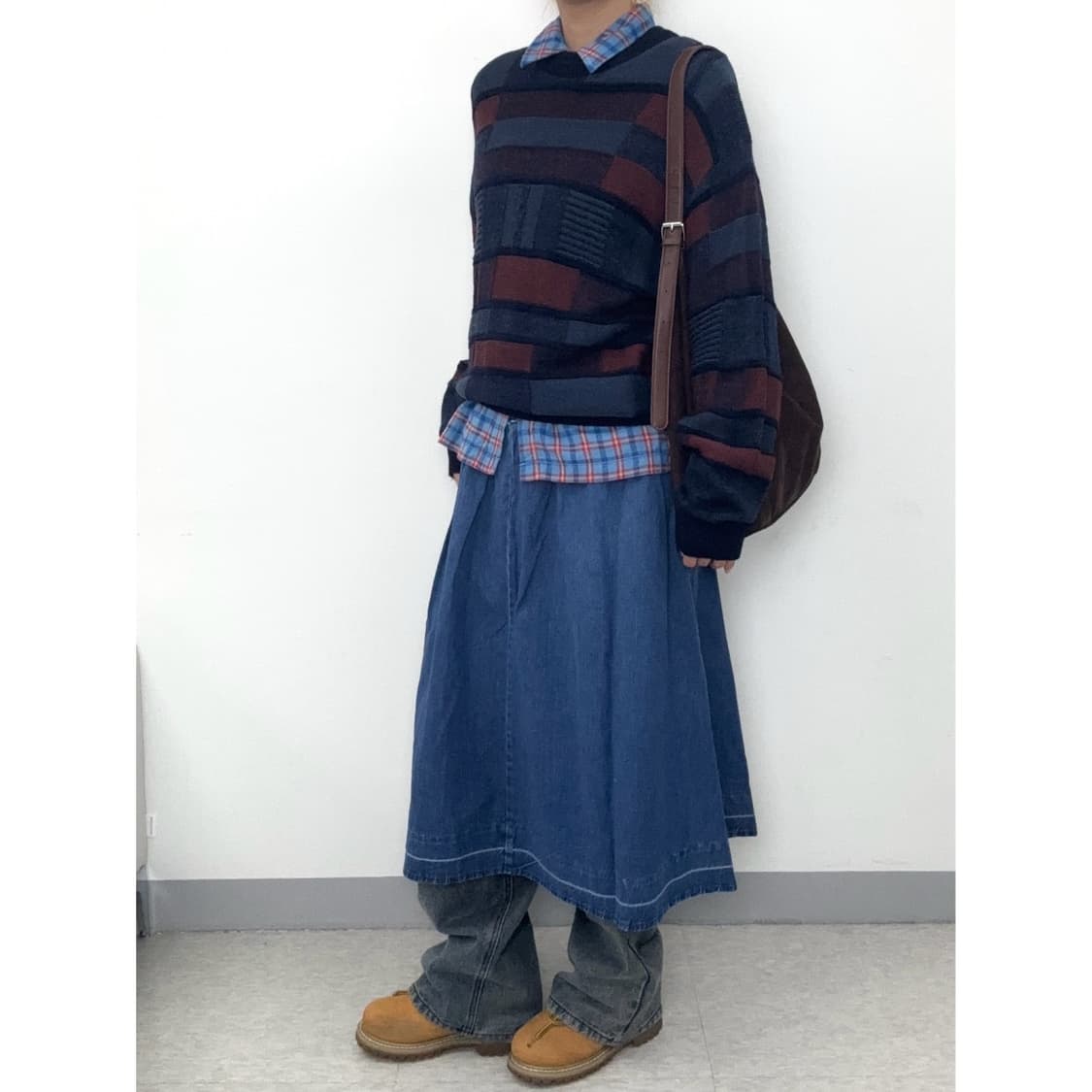 빈티지 울 니트 스웨터 상품이미지2