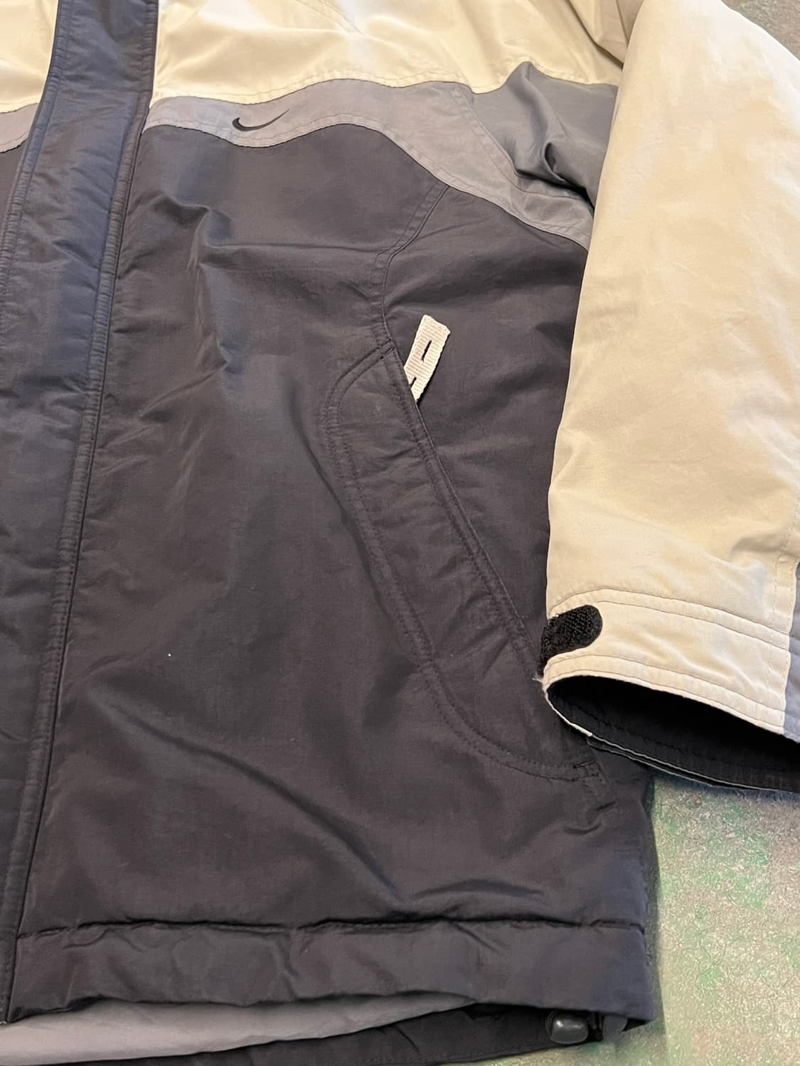 [실측L] 올드 나이키 Y2K 하이넥 아웃도어 자켓 상품이미지5