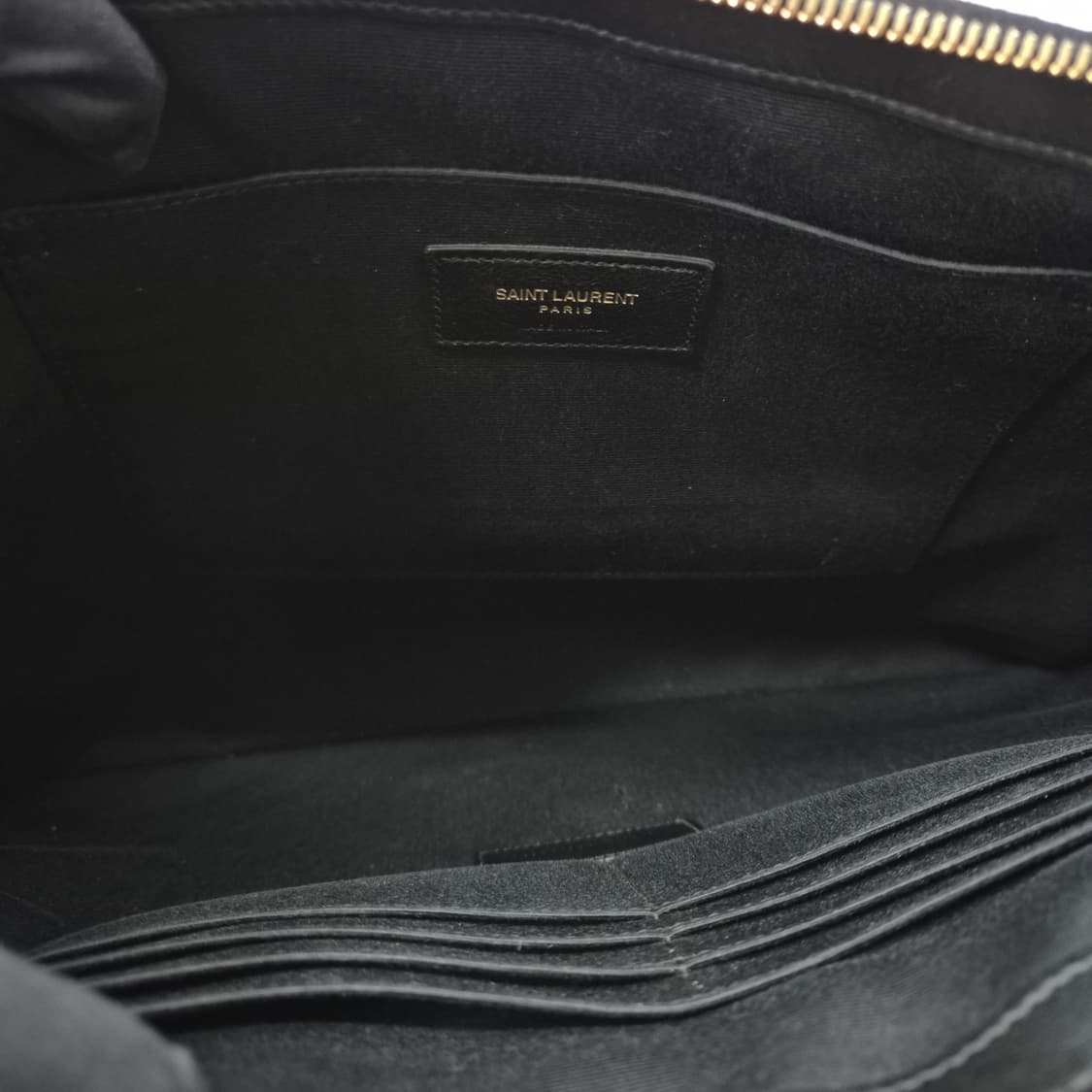[감정완료] 생로랑 마틀라세 클러치백 라지 블랙 (440222) 상품이미지10