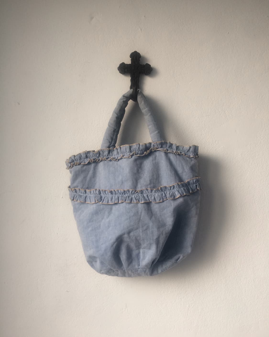 Frill point tote bag 상품이미지2