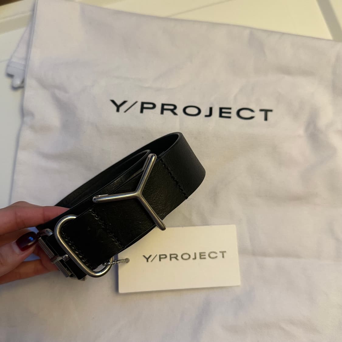 Y project Belt 와이프로젝트 벨트 상품이미지1
