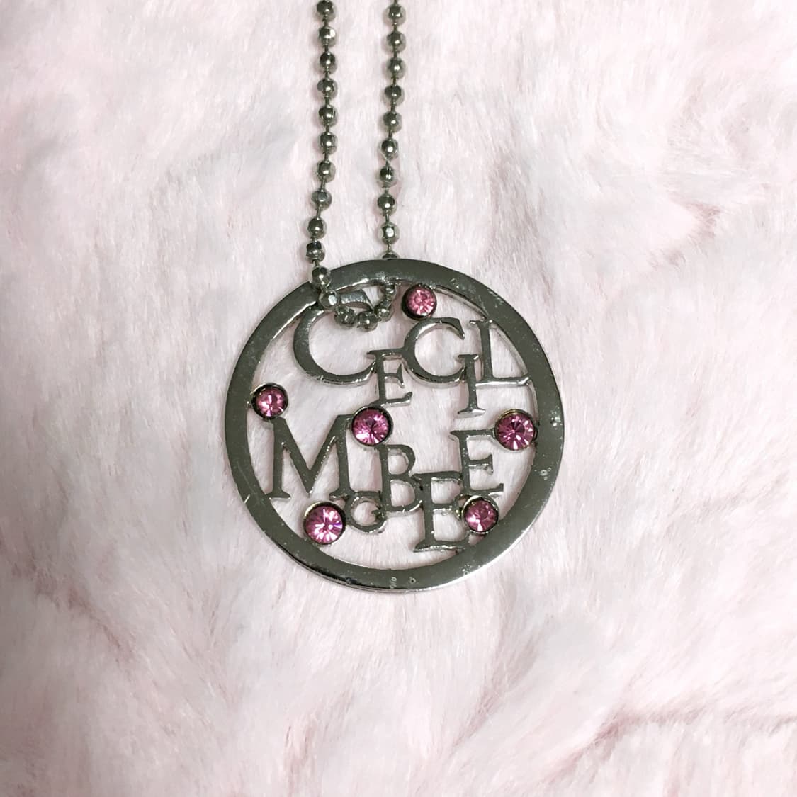 세실맥비 핑크 큐빅 목걸이 상품이미지6