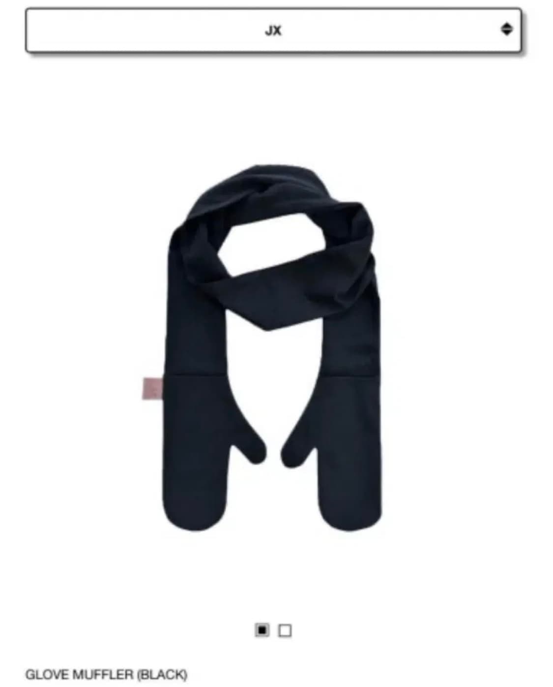 지초이 머플러장갑 BLACK 상품이미지1