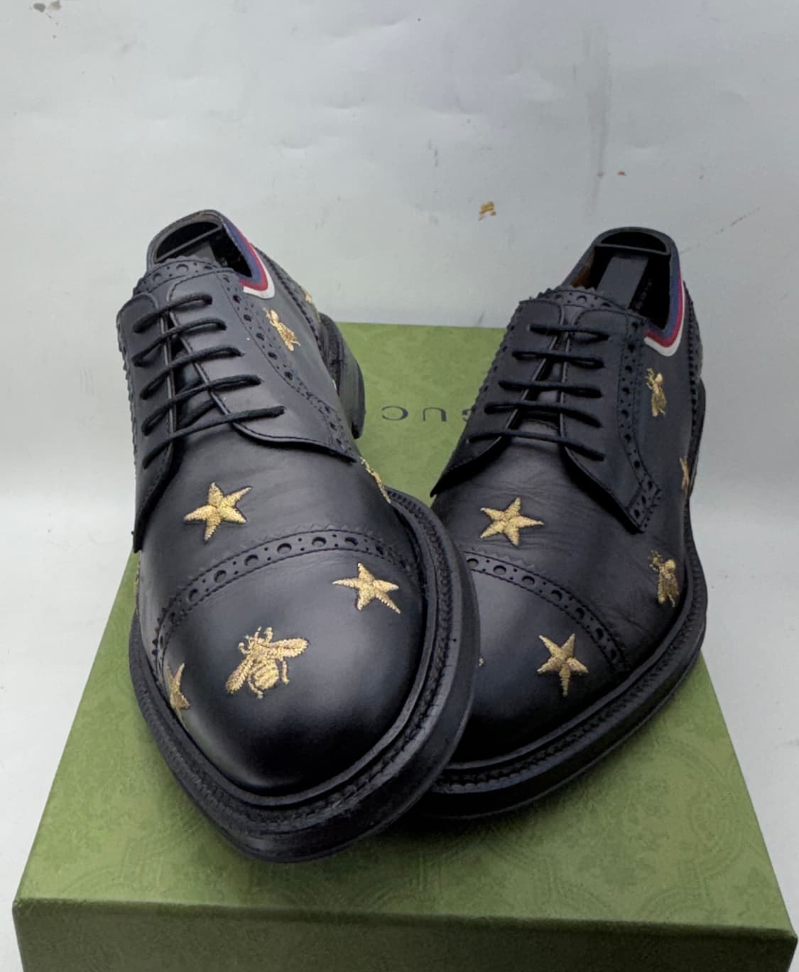 정품)구찌 꿀벌 자수 구두 260 상품이미지3