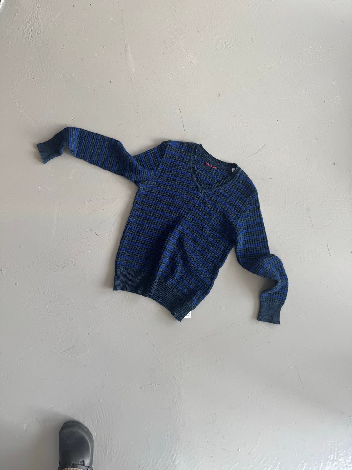 블루블루 와플 니트 상품이미지1