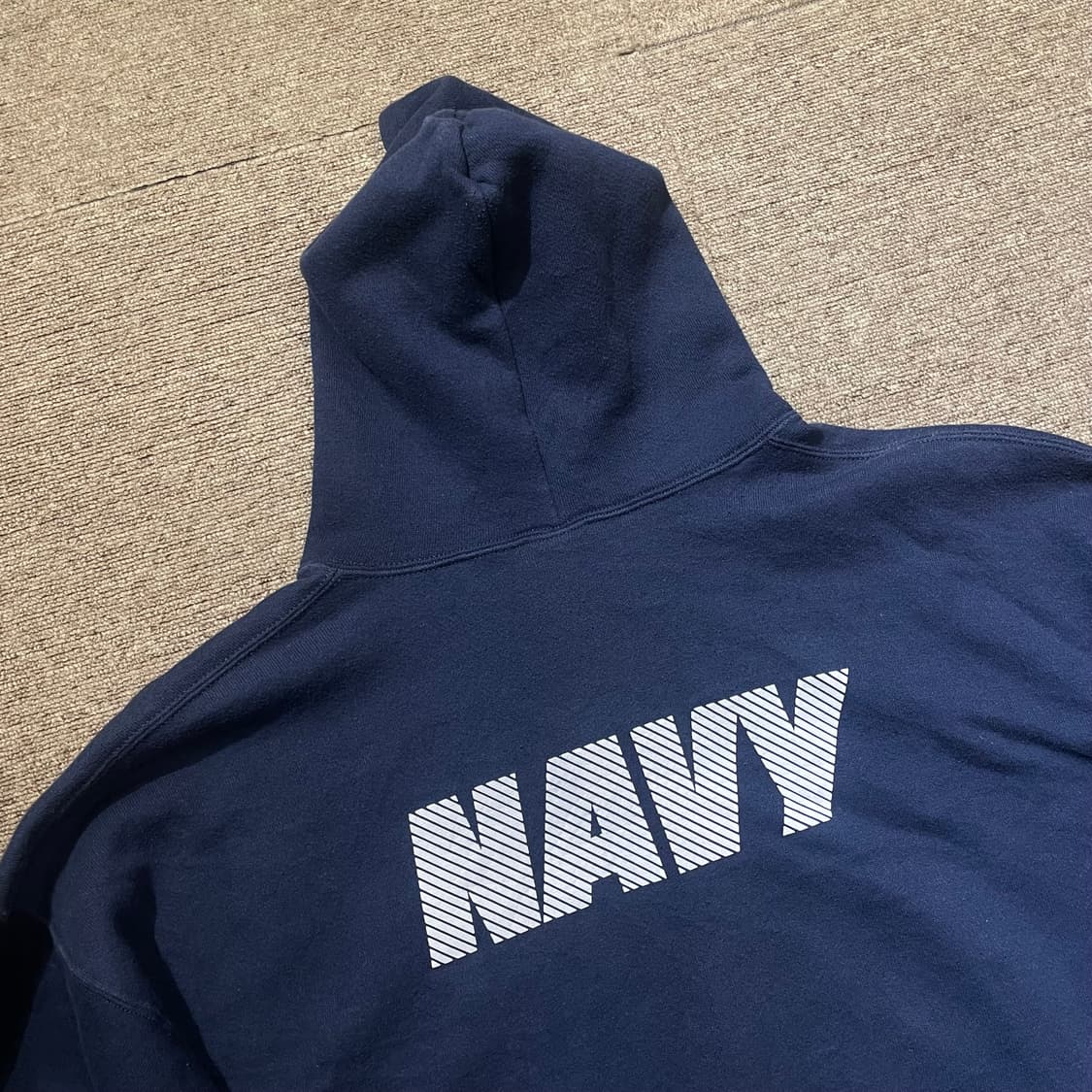 (XL) USA Soffe NAVY 밀리터리 미해군 후드티 상품이미지6