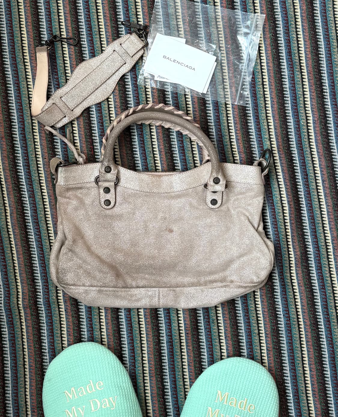 발렌시아가 10주년 카프스킨 시티백 상품이미지2