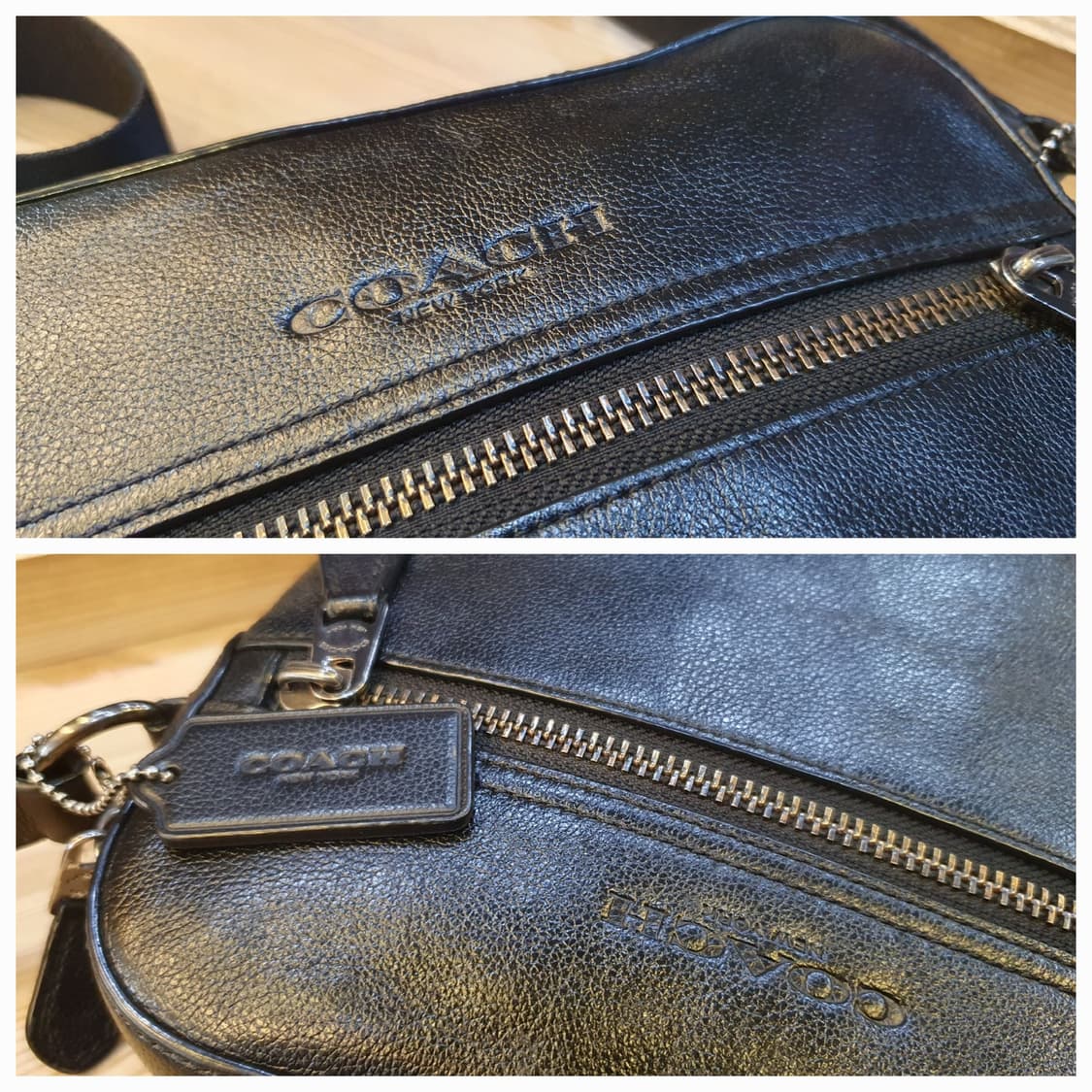 코치 레더 크로스백 상품이미지5