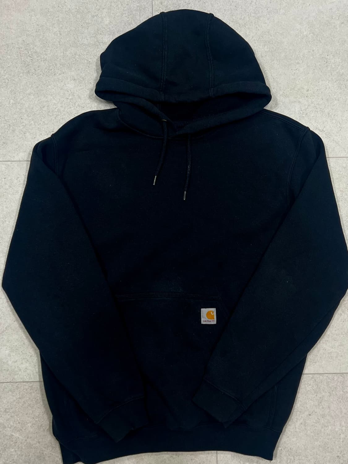 칼하트 블랙 후드티 상품이미지1