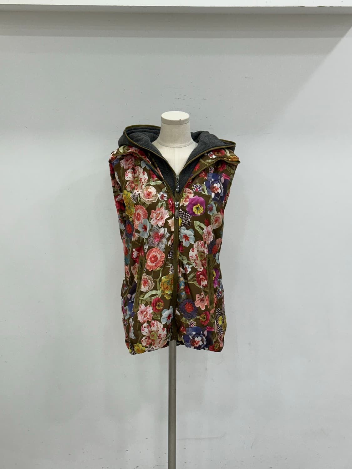 오일릴리 패딩 조끼 상품이미지1