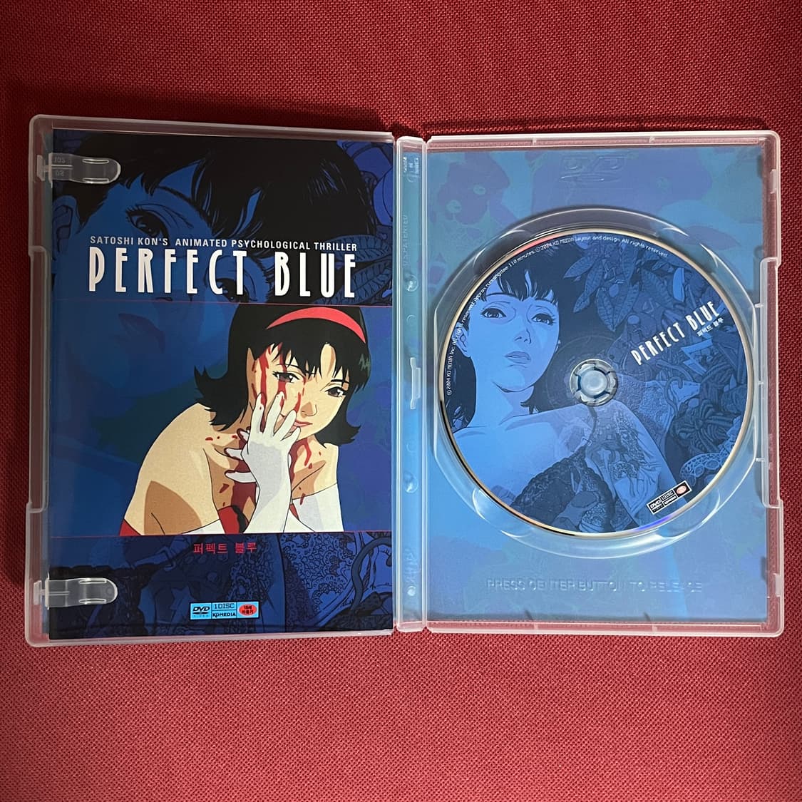 레어고전) 퍼펙트블루 DVD 소장용 상품이미지2