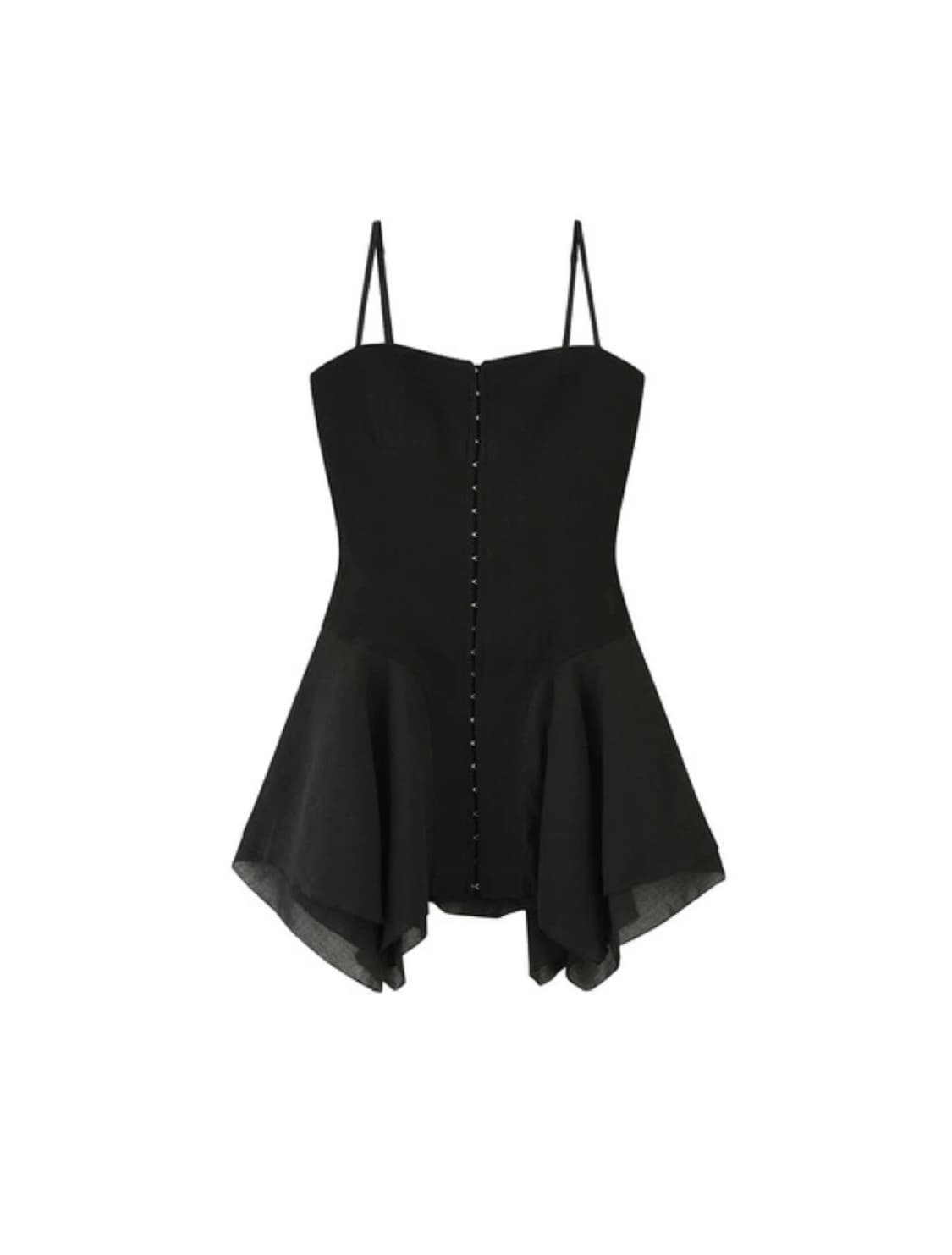 [M] 페인오어플레저 님프 드레스 블랙 상품이미지2