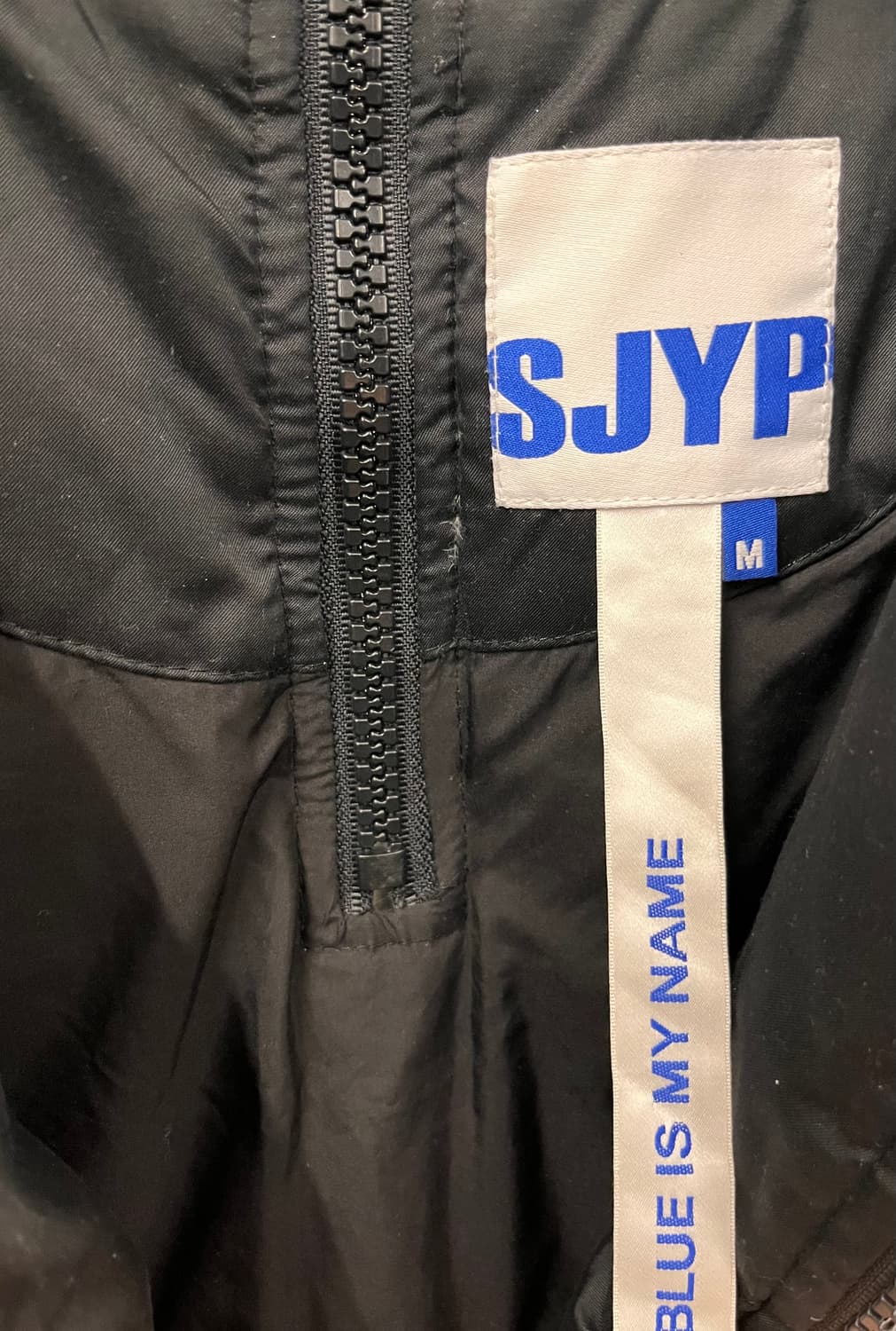 SJYP 구스다운 패딩 M 블랙 상품이미지4