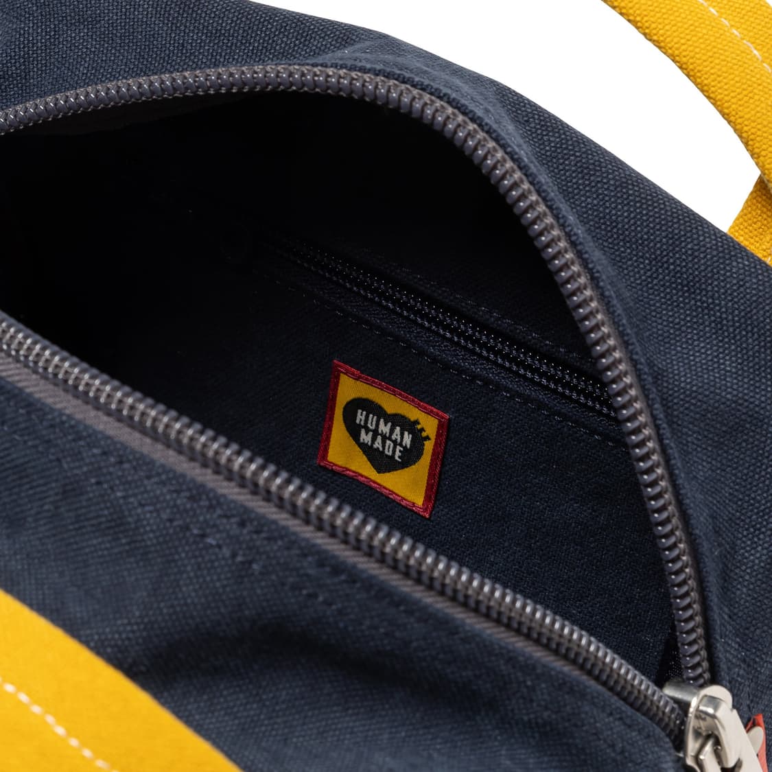새제품) 휴먼 메이드 캔버스 보스턴 백 토트백 스몰 네이비 가방 상품이미지5