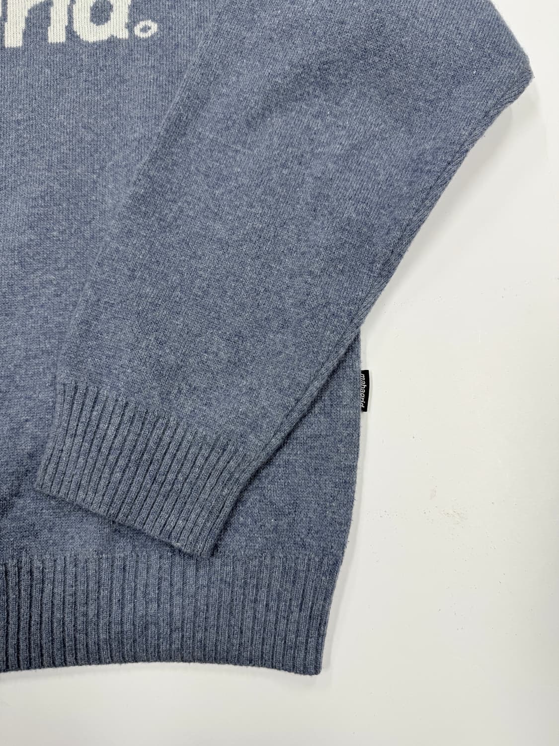 마하그리드 베이직로고 니트 상품이미지4