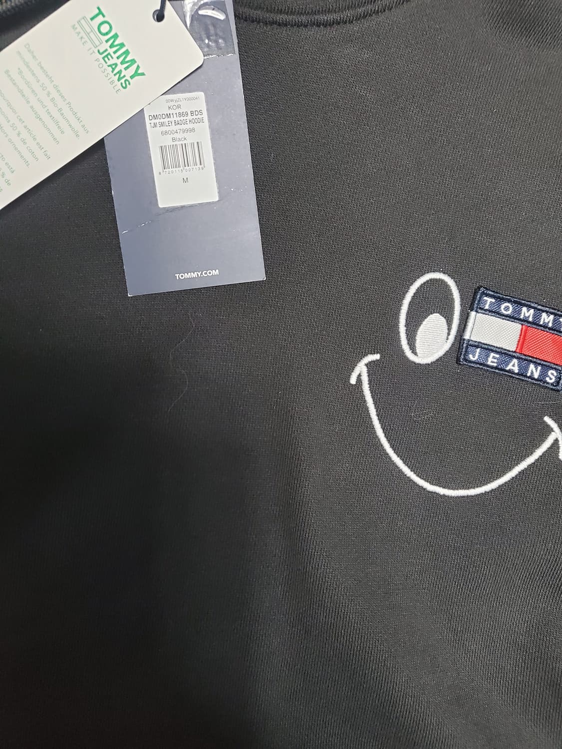 타미진스 스마일 후드티 M사이즈 상품이미지2