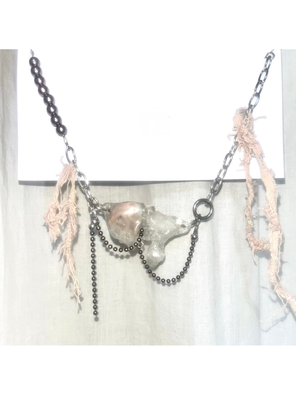 Unowned stone necklace 003 상품이미지2