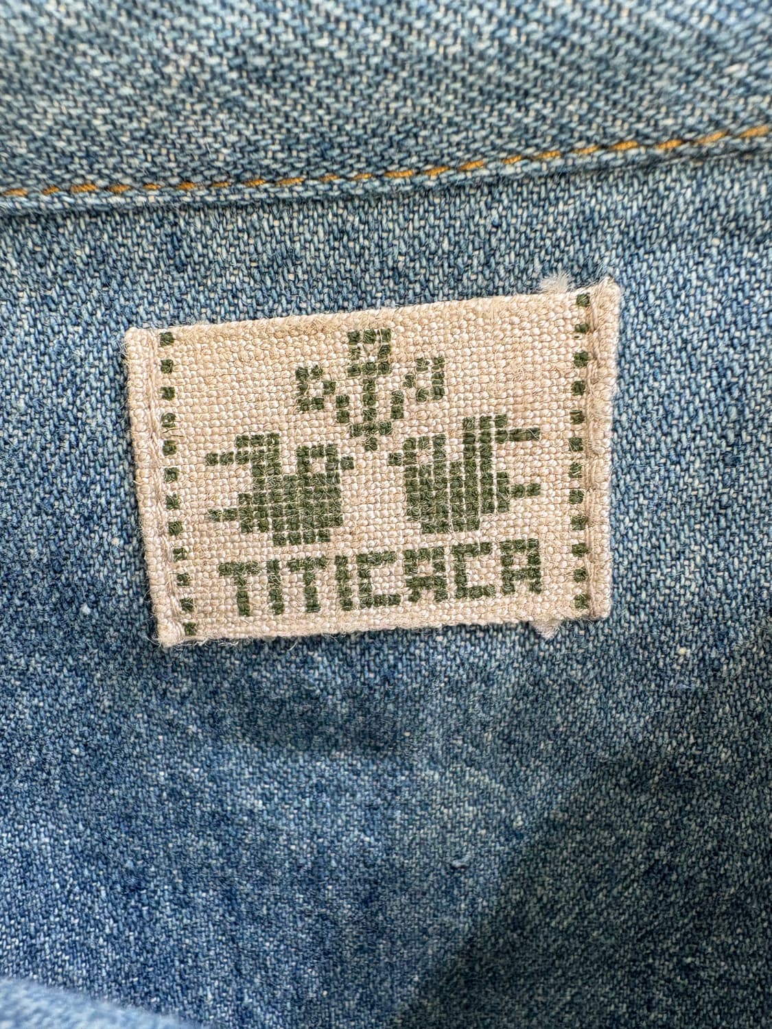 TITICACA 데님셔츠 상품이미지6