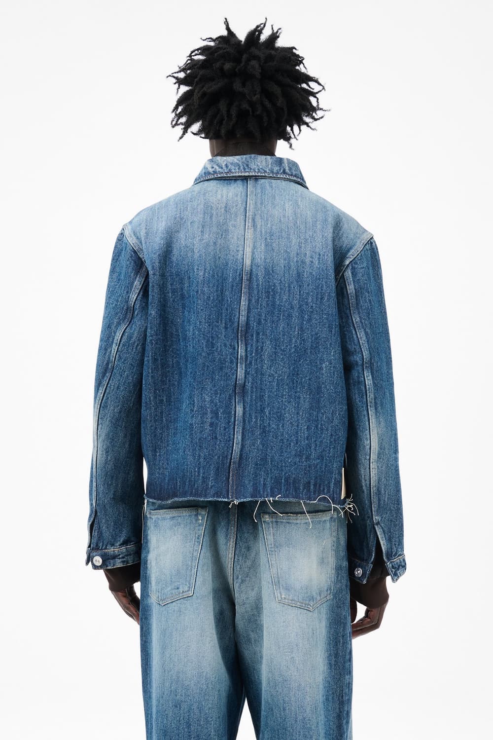 [48,50,52]아워레가시 25fw CUT REBIRTH 데님 자켓 상품이미지6