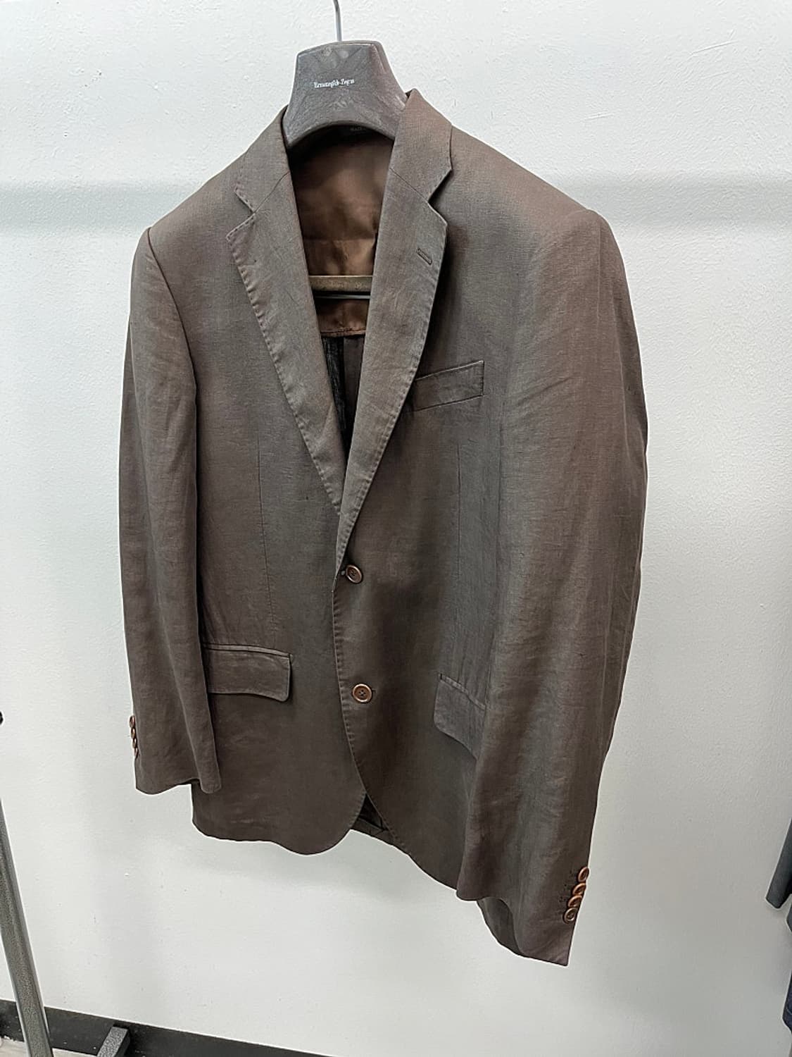 100) 벨그라비아 이태리 린넨자켓  상품이미지1